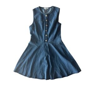 New Heartloom Darla Blue Denim Women’s  Dress Size Small